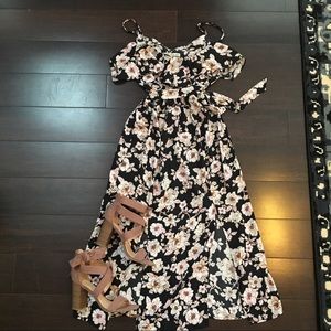 Gypsies and Moondust Floral Dress